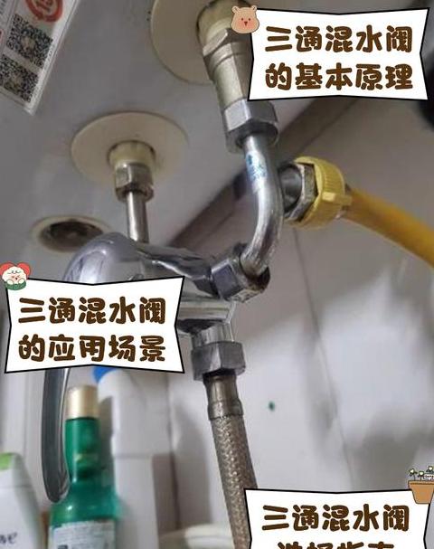 热水器三通水阀更换