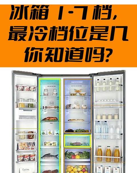 冰柜几档最冷