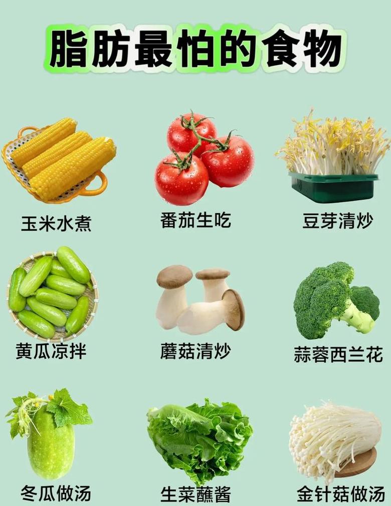 最刮油减肥的三种蔬菜