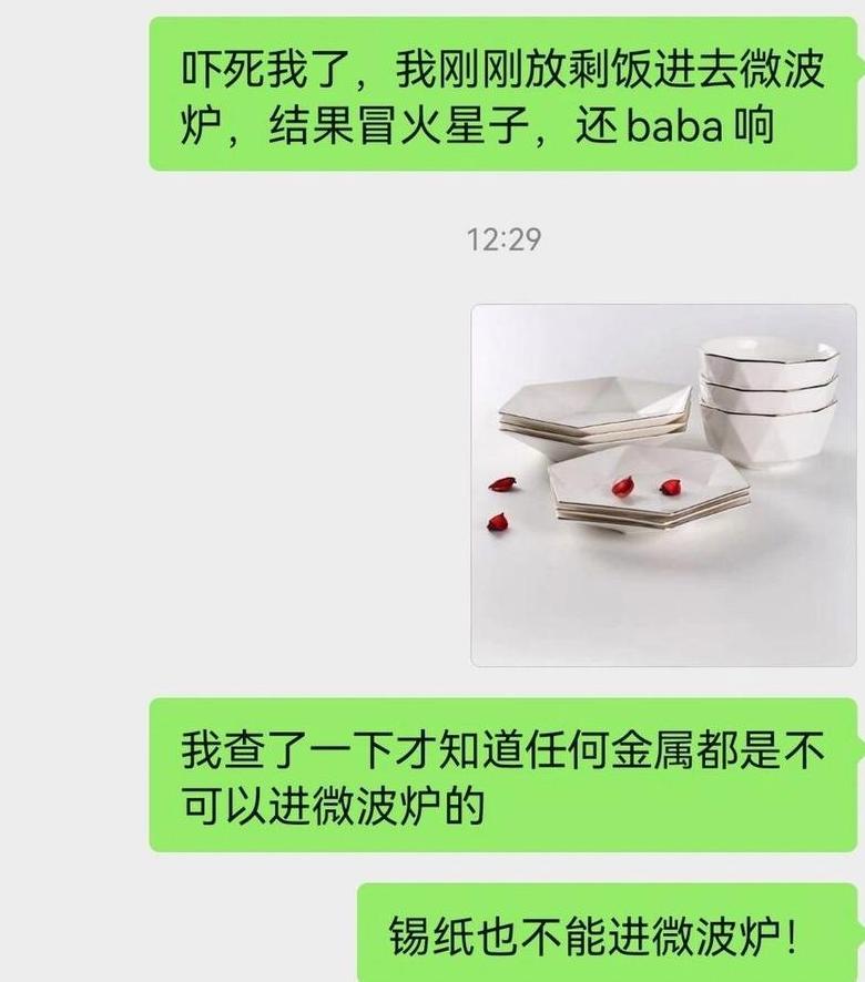 盘子能不能放进微波炉