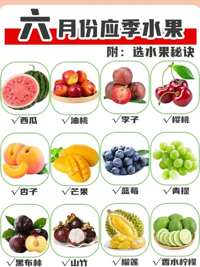 6月初什么水果好吃
